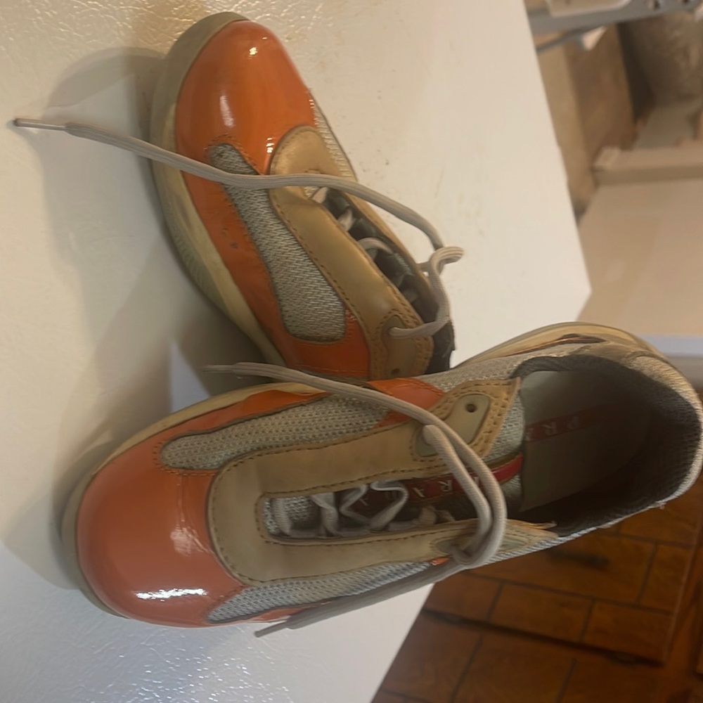 Genuine Unisex PRADA sneakers, mint condition.